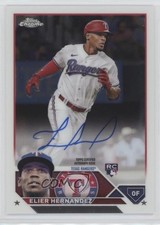 2023 Topps Chrome Rookie Auto Elier Hernandez #RA-HER Auto lh0