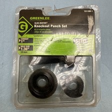 Greenlee Knockout Punch Set 1  Conduit / 1.36  Hole 7211BB-1