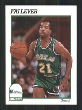 1991-92 Hoops #47 Fat Lever Dallas Mavericks 40957