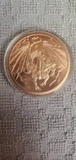1 oz Copper Round World of Dragons Series The Norse Round in capsule