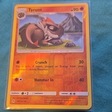 Pokemon TCG Tyrunt SM Forbidden Light 68/131 Uncommon Reverse Holo EN HP90 2018 on eBay