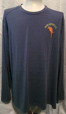 Margaritaville Island Reserve Shirt 2XL - Long Sleeve Performance - Gray