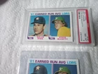 1982 Topps Nolan Ryan ERA Leaders PSA 8 plus 1 ungraded