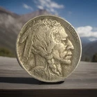 1916 Buffalo Nickel Extra Fine Semi Key Date With Full Horn As Shown #BN16 SKDFH