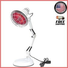 150W Adjustable Infrared Lamp - Red Light Therapy for Pain Relief & Relaxation