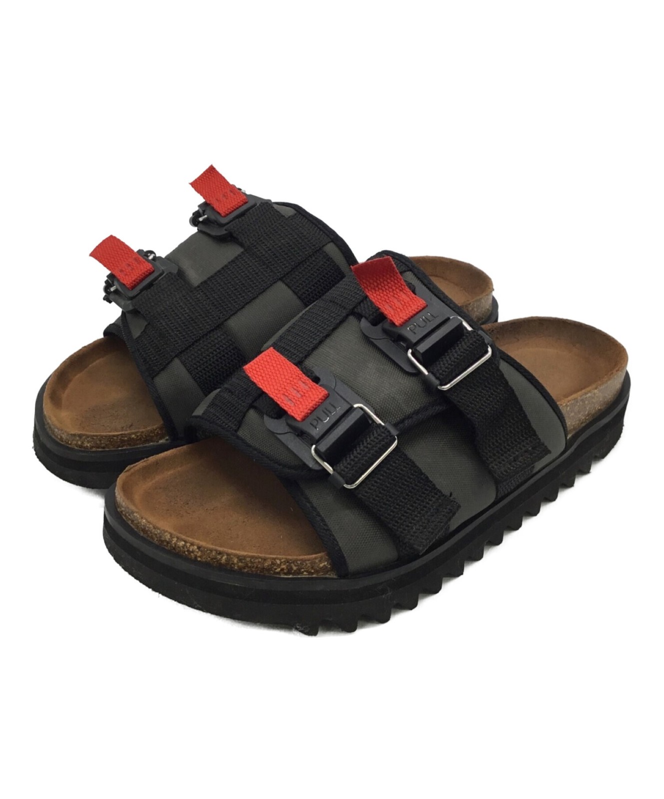 SAOLA Sandali PG Fidlock Nylon Vibram suola squalo marrone taglia 43 (27 5 28 cm)