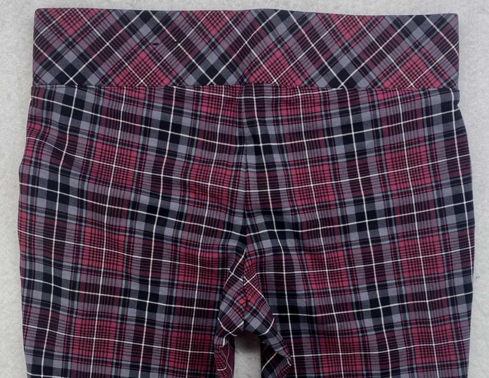 Torrid 1R 14/16 Plaid Pixie Pants Leggings Tartan Stretch Goth Punk Grunge - Image 2 of 4