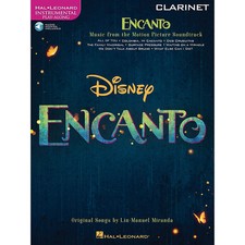 Hal Leonard Encanto For Clarinet - Instrumental Play-Along Book/Audio Online 
