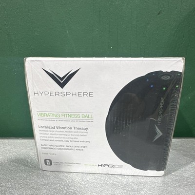 Hyperice Hypersphere Black Vibrating Massage Ball Cordless Rechargeable 5in