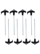 Trwałość i stabilność Kotwy gruntowe Śruba 8 palek namiotu Solidne materiały