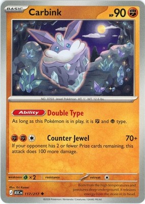 Carbink - 117/217 - Ascended Heroes ASC - Pokemon - NM/M English | eBay