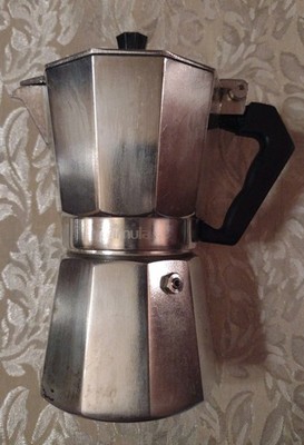 Vtg Primula Express Stovetop Expresso Aluminum Coffee Pot, Clean and Complete 