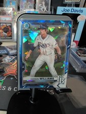 2021 Bowman Chrome Draft Sapphire Edition - Carson Williams #BDC-180 (RC)