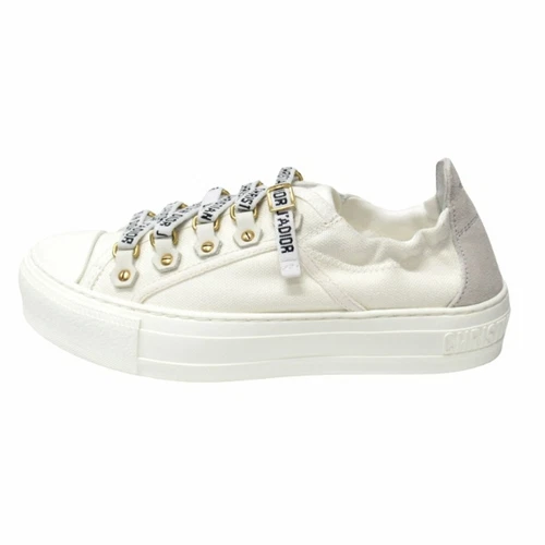 Baskets Dior Christian Walkin logo Jadior plateforme chaussure Walk'n'Dior occasion 41eb0