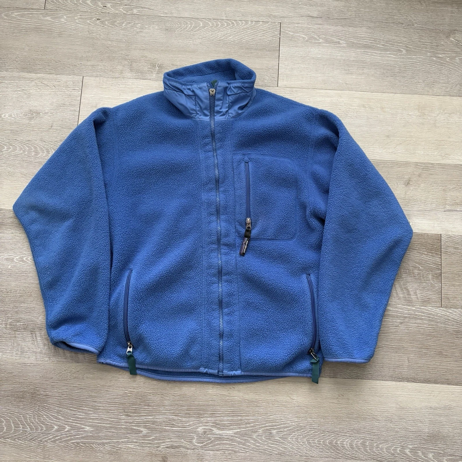 Vintage 90s Patagonia Synchilla Full Zip Fleece Jacket Made in USA Men’s Small