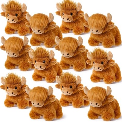 Blueweenly 12 Pcs Stuffed Animal Stuffed Plush Toys 6 Inch Realistic Soft Decor