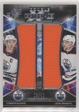 2019-20 SPx Double XL Materials Tier 2 19/49 Connor McDavid Leon Draisaitl tf4