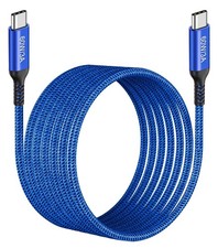 15ft USB-C to Cable Long, 60W USB Type C Fast Charging PD 15FT, Blue