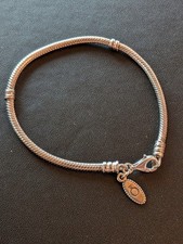 Pandora Moments Sterling Silver Snake Bracelet with Lobster Clasp
