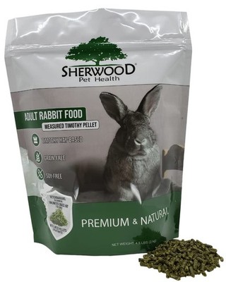 Adult Rabbit Food Timothy Hay Pellet 4.5 lbs. Hay-Based, Grain-Free, Soy-Free...