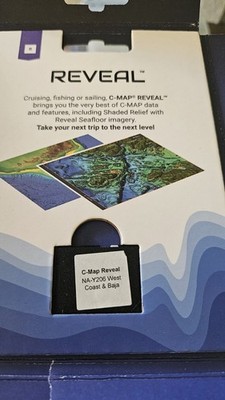 C Map Reveal West Coast For Lowrance, Simrad Ect