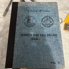 Franklin Half 1948-1963 Book With 11 uncirculated 90% SilverAUT, bunny ,FBL