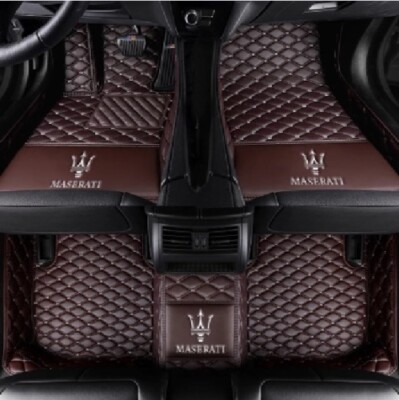 For Maserati Ghibli GranTurismo Levante Quattroporte Custom Made Car Floor Mats 