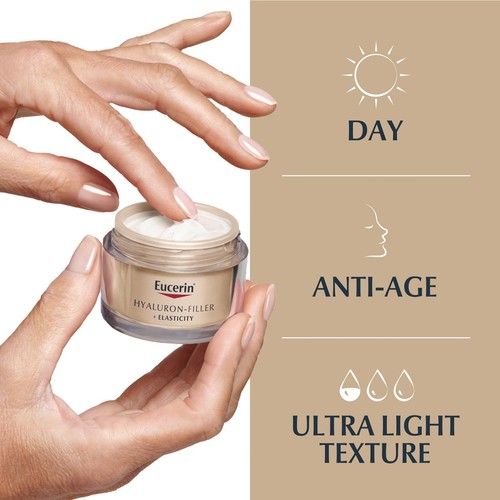 Eucerin Hyaluron-Filler + Elasticity Day Cream SPF15 50ml (1.69floz) - Picture 4 of 6