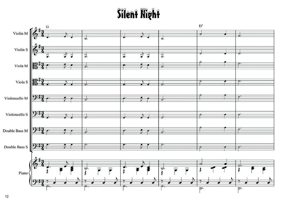 The Musicol Christmas - Orchestral Score - Image 2 of 3