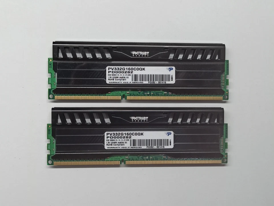 PV332G160C0QK Patriot Viper 3   2X8GB PC3 15000 DDR3-1866MHz non-ECC - Imagen 3 de 3