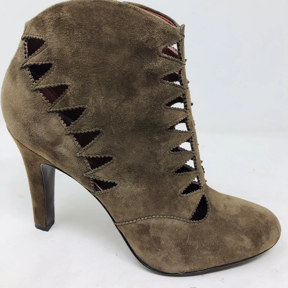 Женские замшевые ботильоны Aerin с лазерной резкой размер 7,5 $398 - Изображение 3 из 4