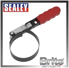 Sealey MS046 Oil Filter Band Wrench Ø60-84mm - Durable & Easy to Use