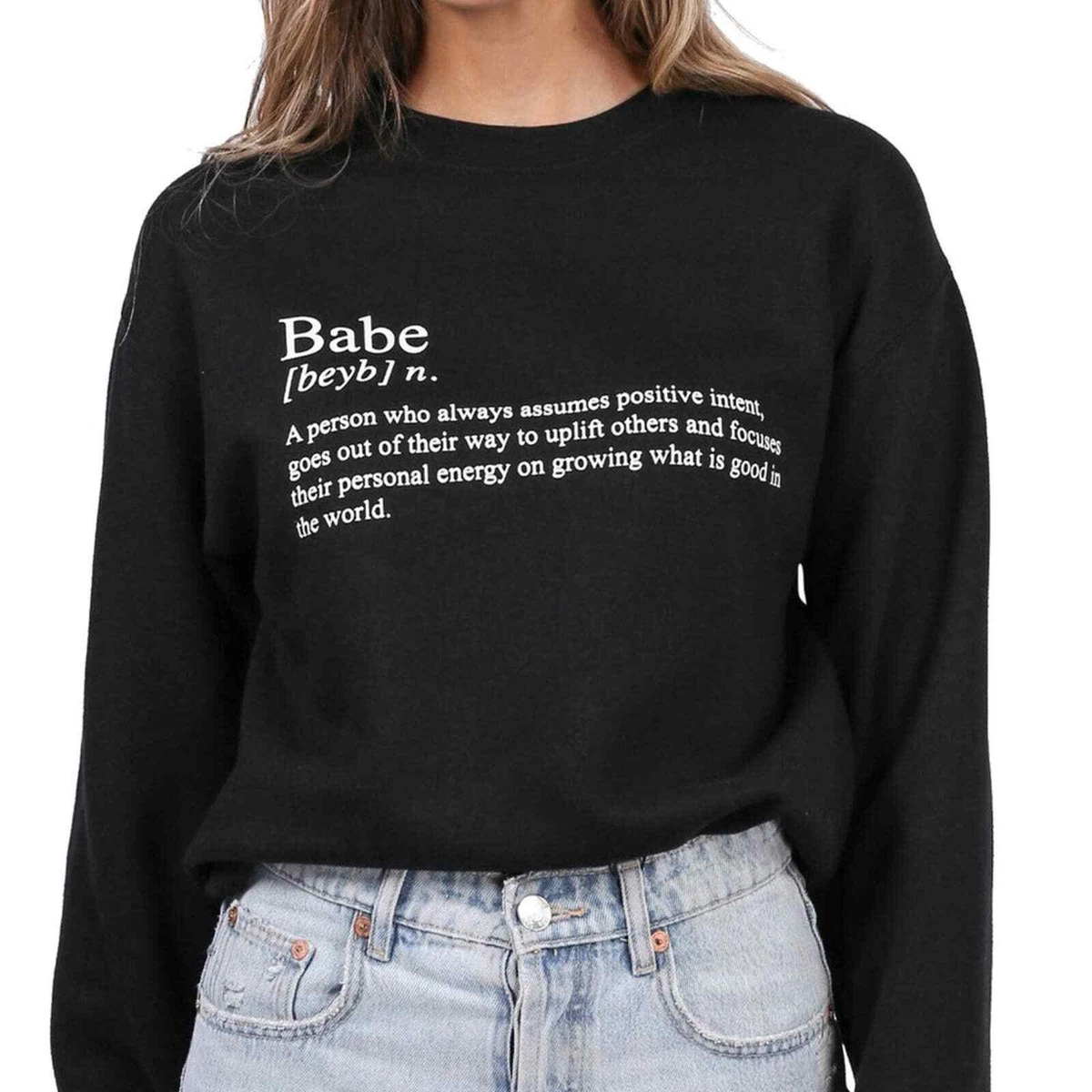 Brunette crewneck online