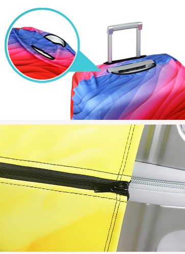 18"-32" Travel Luggage Protector Suitcase Dust Cover Case Proof Bag Anti-Scratch - Picture 10 of 51
