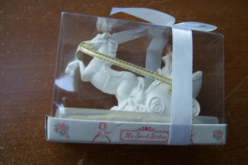  Rare HSE USA Inc My sweet 16 Birthday Horse & Buggy Keep Sake Figurine Gift - Picture 1 of 11