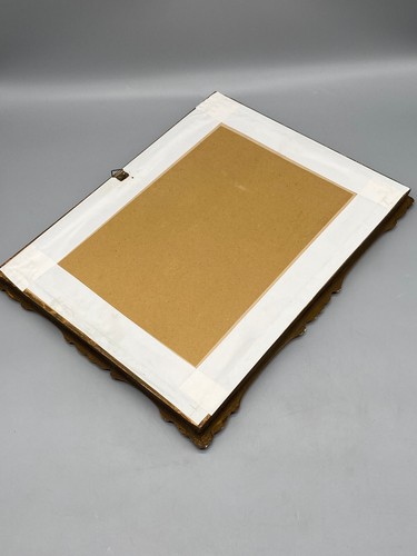 KLEINER BAROCKSPIEGEL STIL MÖBEL GOLD RAHMEN FACETTENSCHLIFF 46x35 cm - Bild 7 von 7