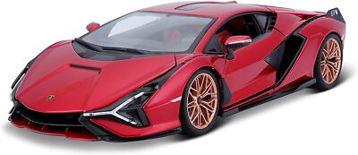 Lamborghini Sian FKP 37 rot 2019 - 1:18 Burago