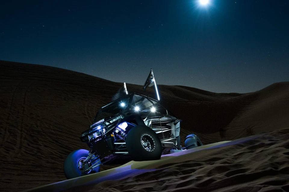 HiPer Tech 3 Double Beadlock Wheel, 4x110/4x115, 4+5 Offset - 0990-YHR-DBL-BK - Image 3 of 4