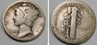 1926 S Semi Key Date Silver Mercury Dime#17cv