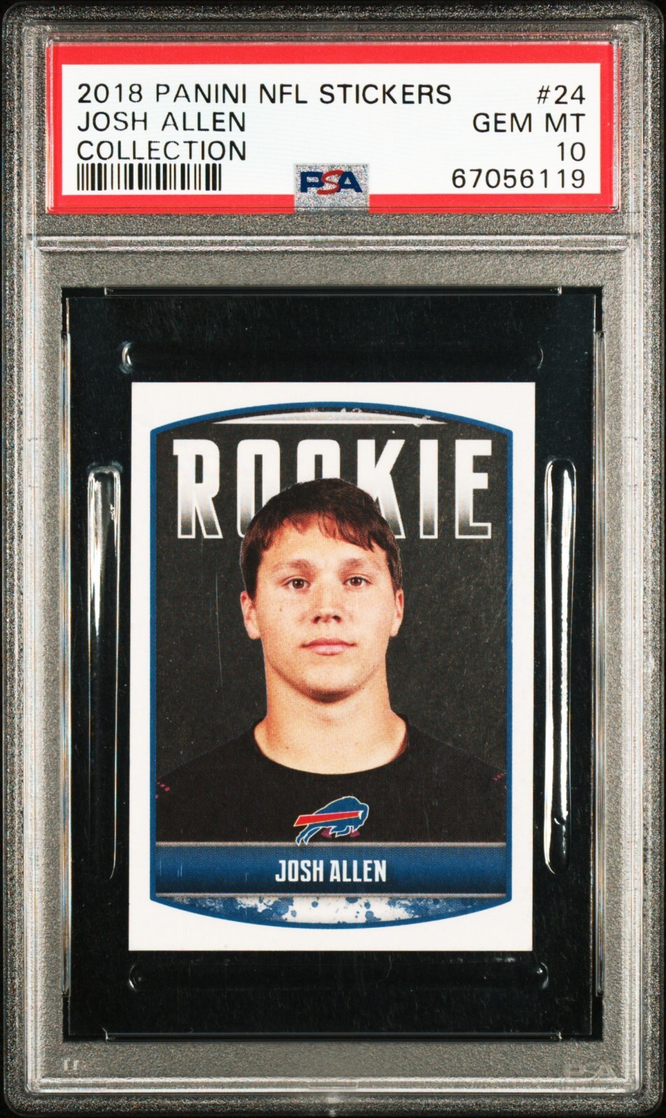Josh Allen Panini NFL Stickers Collection #24 Base