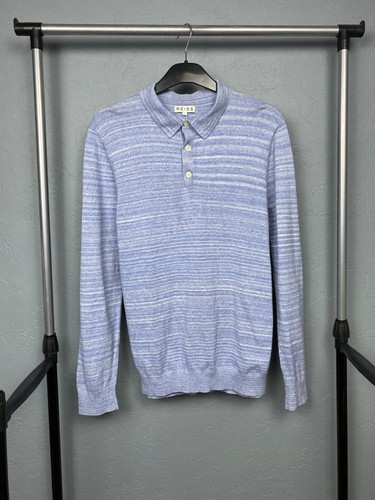 Reiss, Reiss Vintage Mens Collared Sweater Size L