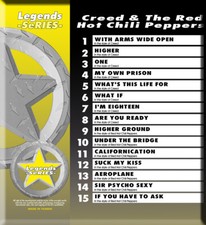 CREED  THE RED CHILLI PEPPERS LEGEND SERIES KARAOKE CD G 129 Under The Bridge 