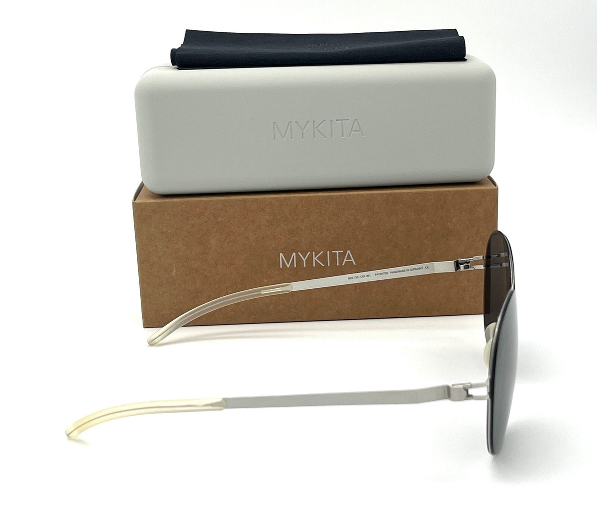 MYKITA U ADELHEID COL 051 Shiny Silver / Dark Gray 59mm  display picture 2
