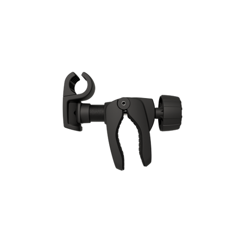 Lombaro LB11432 Braccetto Di Supporto E Copertura In Policarbonato Per Plafoniera Airy Oval, Colore Nero, Installazione A Parete O Palo