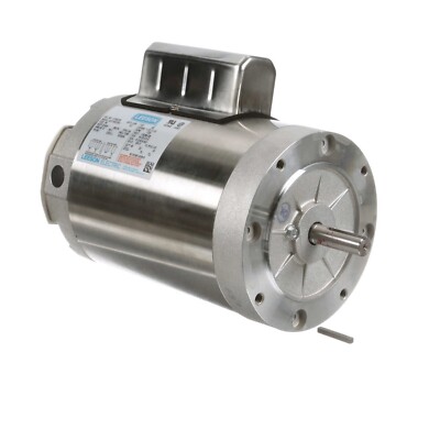 Leeson 117383.00 Electric Motor 1.5 HP 1800 Rpm 115/208-230 Volt 56C C6T17NC326A