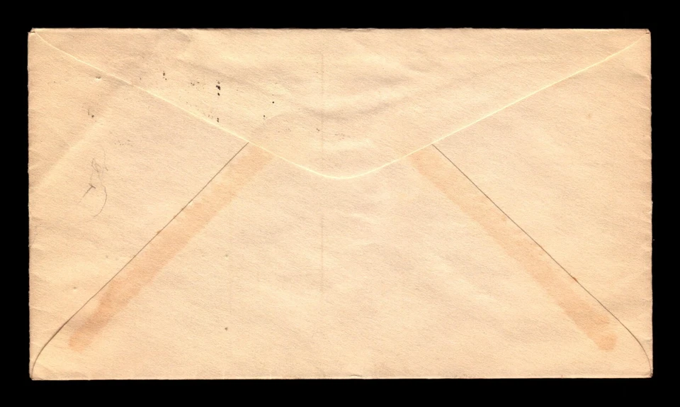 SC# 728 FDC / Strip of 3 / No Cachet / Minor Creasing - N435 - Image 2 of 2