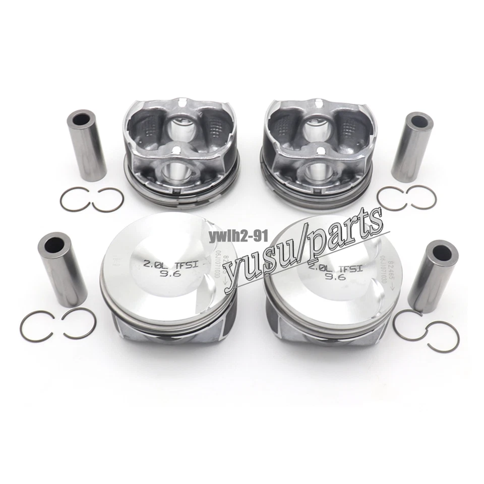 Pistones y anillos de motor y varilla de conexión 82,51 mm Φ21 mm para VW AUDI 2.0TFSI EA888 Foto 2 de 4