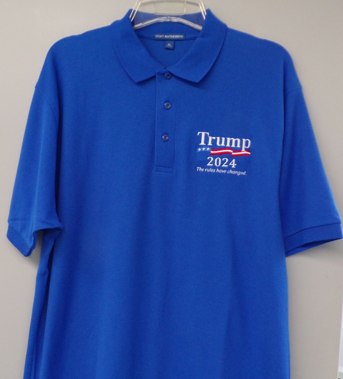 TRUMP 2024 Humorous Ladies Novelty Polo Shirt XS-6XL Donald Melania New