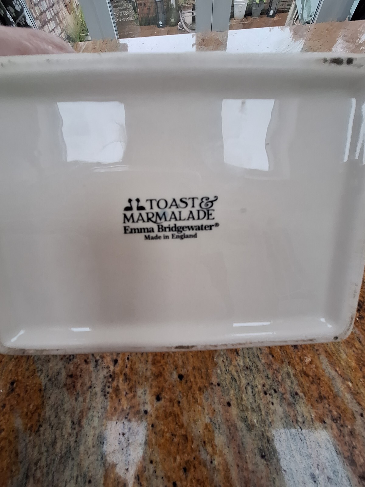 Emma Bridgewater Black Toast Butter Dish eBay