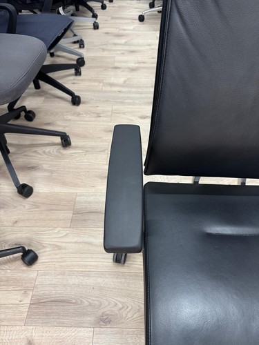 Sedus - Open Up 103 - Bürodrehstuhl / Chefsessel - Leder - Schwarz - A595 - Bild 5 von 8